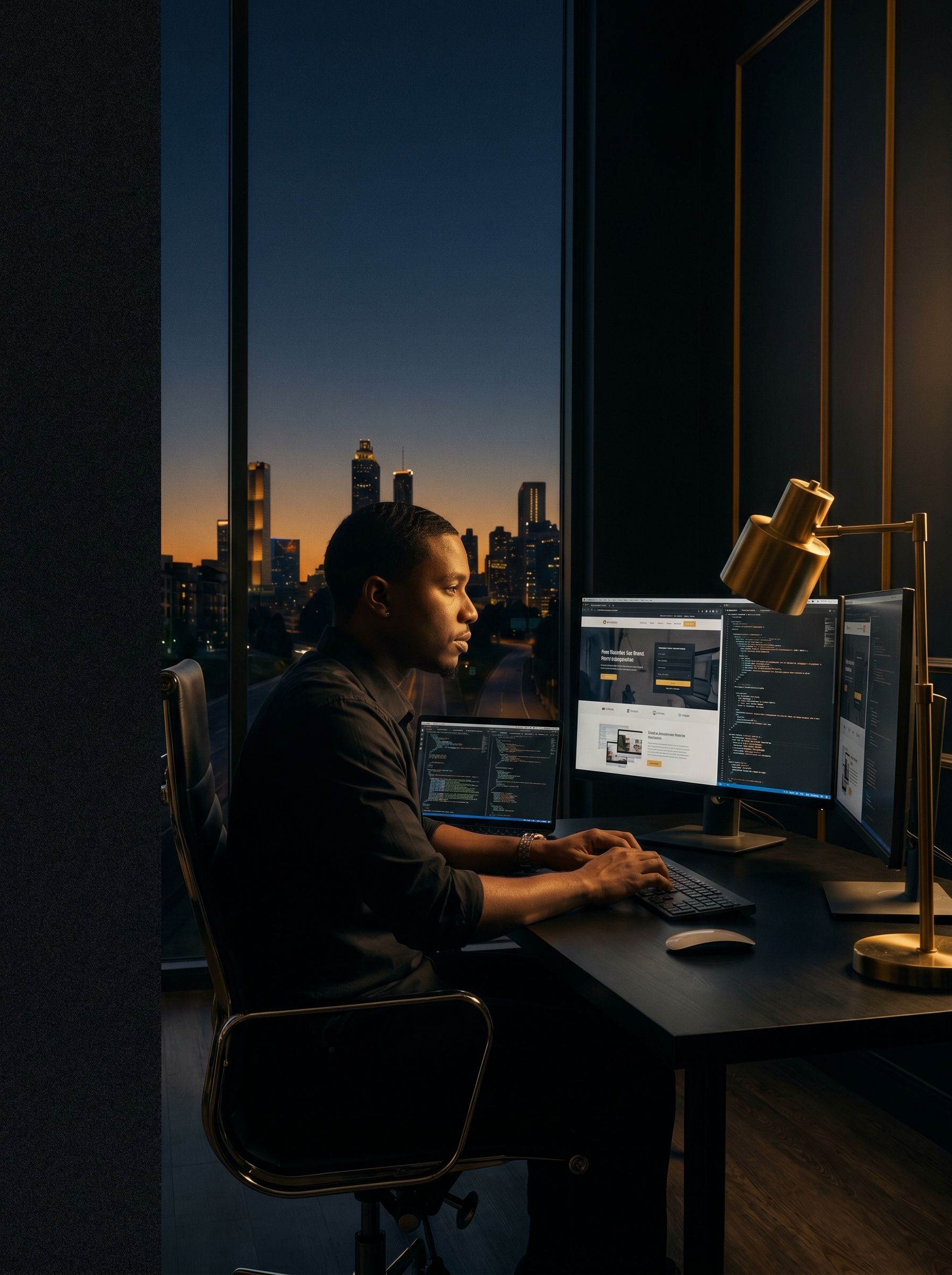 Jeramey Beck building a site — Atlanta studio