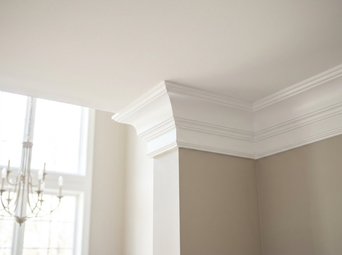 Crown molding detail